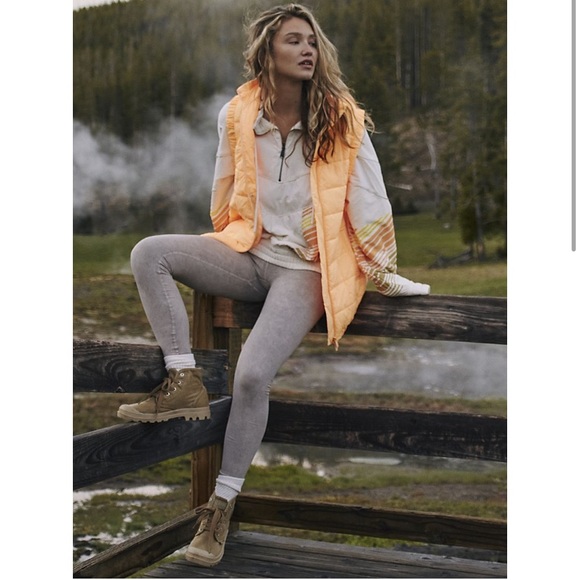 Free People Jackets & Blazers - FREE PEOPLE | Piper Packable Vest NWT Size L